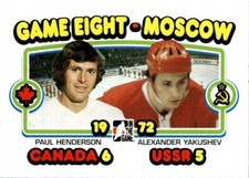 2009-10 In The Game 1972 Year Hockey Paul Henderson/Alexander Yakushev
