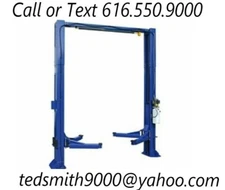 New Best Value Professional 12,000 LBS. H.D. 2-Post Auto Lift - Direct Drive !! 