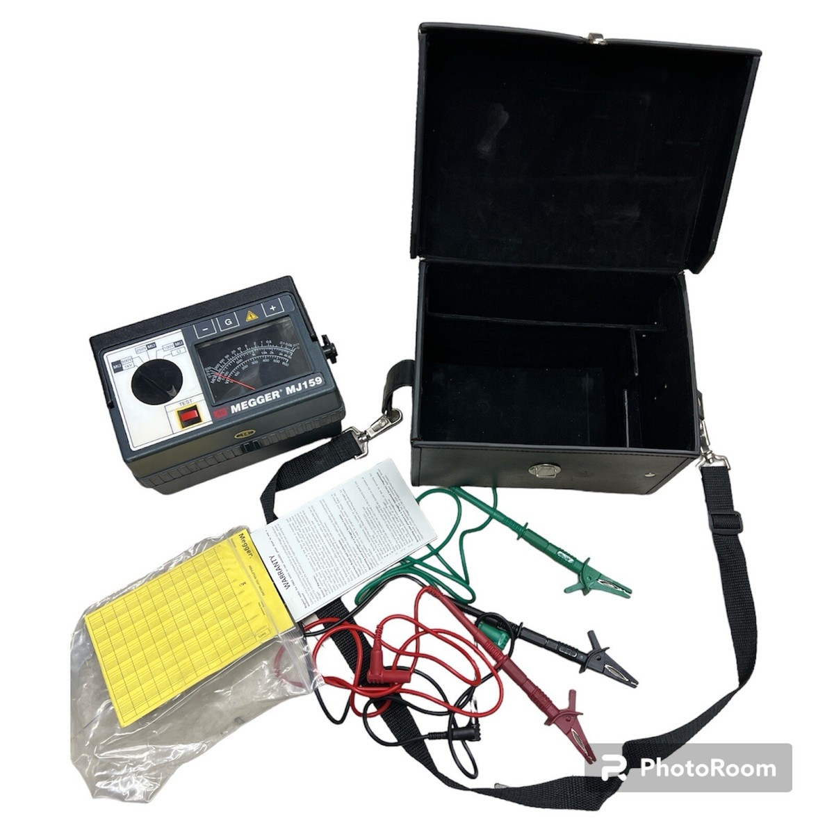Megger MJ159 1kV Hand-Cranked Insulation Tester (212159) With