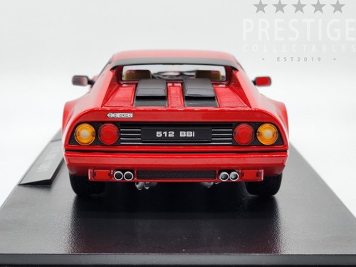 KK-Scale 1981 Ferrari 512 BBi Coupe Red 1:18 Scale - New - Picture 7 of 13