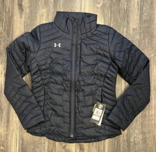 Under Armour ColdGear Women s Reactor Jacket - Size XS Stealth Gray/Steel NWT