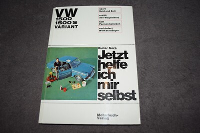 Now I Help Myself Repair Manual VW Type 3 3. Edition 1965 Mint
