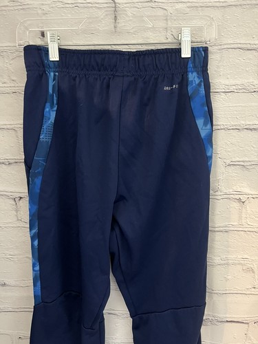 Nike DRI FIT Blue Sweats Joggers Elastic Waist Pockets EUC Boy's Size X-Large - Picture 8 of 9
