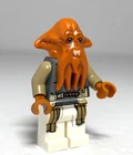 New Quarren Minifigure Lego Appears in set 75326-1, Boba Fett's Throne Room