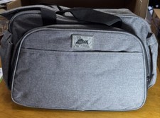 LALUKA The Rest Nest Diaper Bag with Portable Bassinet Gray