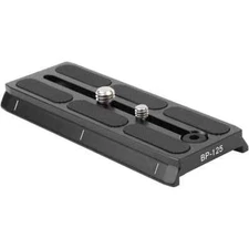 Sirui BP-125 Universal Video Quick Release Plate for Video Fluid Heads