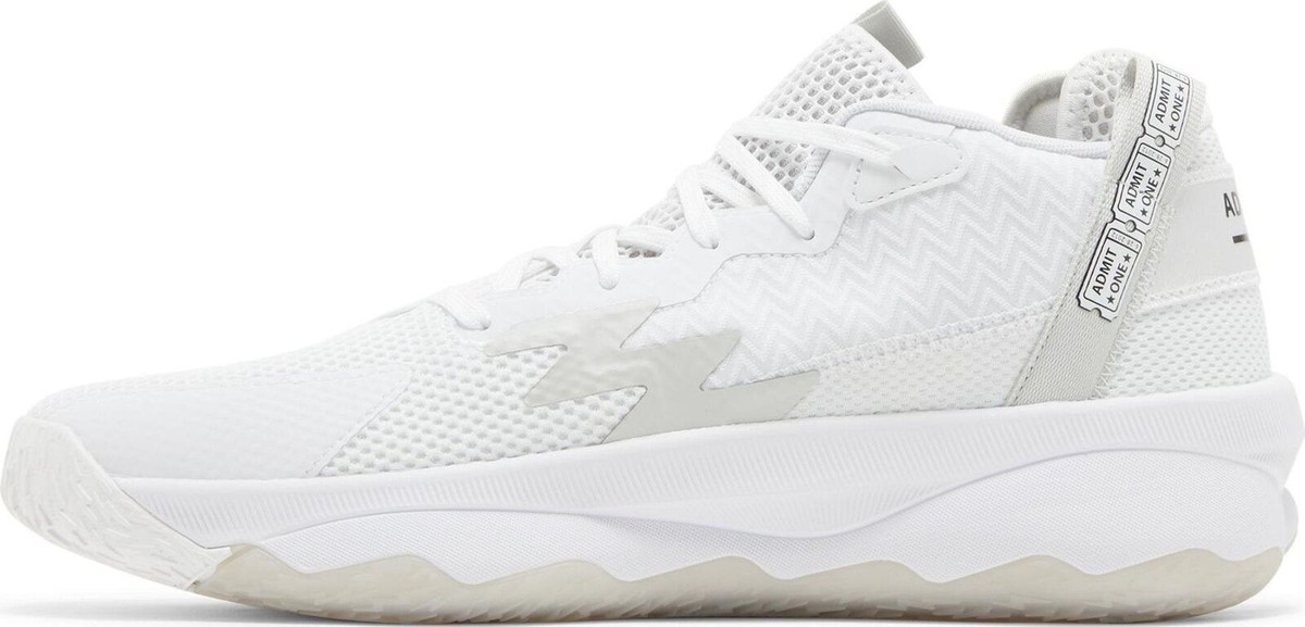 Size 9 - adidas Dame 8 Admit One - Cloud White for sale online | eBay