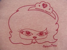 NEW OOPSY DAISY PRINCESS PRETTY I'M THE PRINCESS PINK SHIRT TOP JUNIORS LARGE