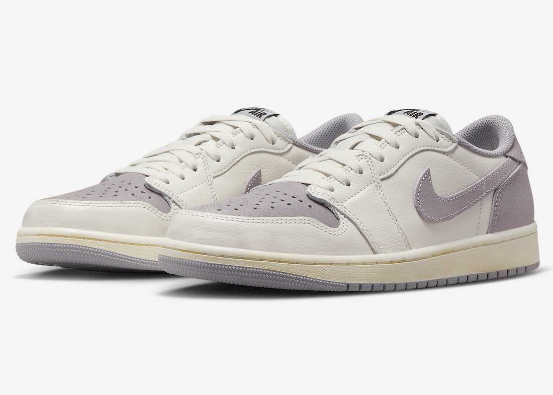 新品・未使用】NIKE WMNS AIR JORDAN 1 LOW OG Size 11 - Air Jordan 1 Retro OG Low Atmosphere Grey for sale