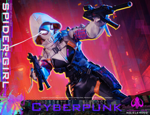 JUGUETES ELEFANTE 1/6 CYBERPUNK ARAÑA-CHICA UNIVERSO PARALELO Regalo de Navidad - Imagen 13 de 23