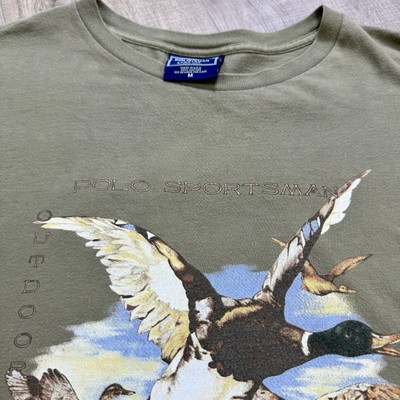90's Polo Sports Ralph Lauren Men's Waterfowl Duck Sportsman T