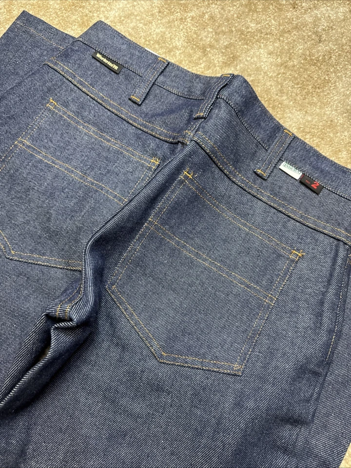 Workrite Uniform FR Flame resistant Jeans Size 4 Heavy Denim Size 04 / 28 - Image 2 of 4