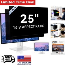 25 Inch Computer Privacy Screen Filter Anti Glare Blue Light Protection