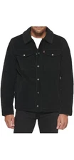 Levi's Men's Corduroy Sherpa Lined Trucker Jacket Size L