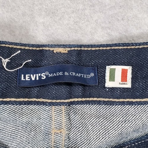 Levis Rancher Wide Leg Jeans Womens Size 28 Dark Wash Made In Italy - Picture 8 of 22
