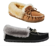 NEW L.L. Bean Women's Wicked Good Moccasins, size Medium US