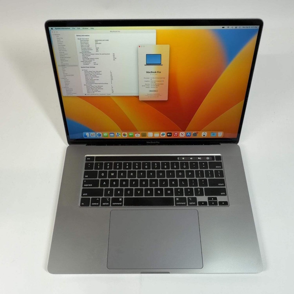 MacBook Pro16 2019年 16GB 1TB A2141 2019 Apple MacBook Pro 16