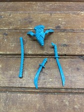 FULL SET OF VINTAGE TMNT HOTHEAD ACCESSORIES, 1992, PLAYMATES NINJA TURTLES 