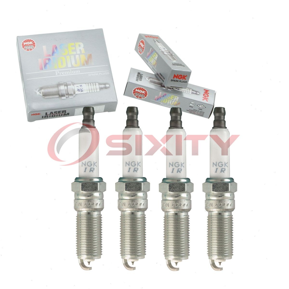 4 pcs NGK Laser Iridium Spark Plugs for 2007-2010 Saturn Sky 2.0L - Engine sj