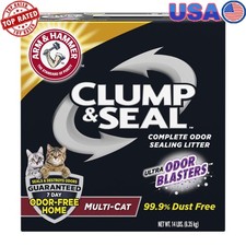 Clumping Multi-Cat Cat Litter Easy Scooping Strong Odor Control Dust-Free NEW