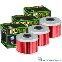 3X Hiflo Premium ÖLfilter HF113