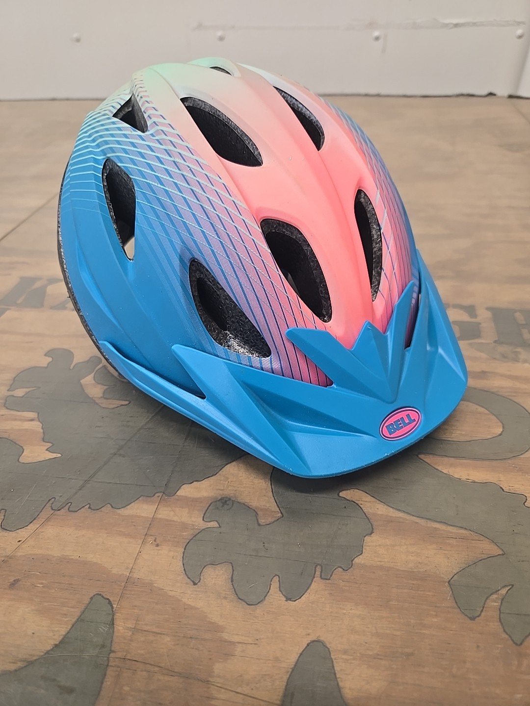 Not salty Bells Child's Kids Girls Bike Helmet Size 54-58 cm