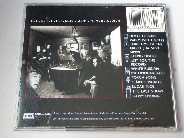 Marillion - clutching at straws CD Sammlungsauflösung - Bild 2 von 2