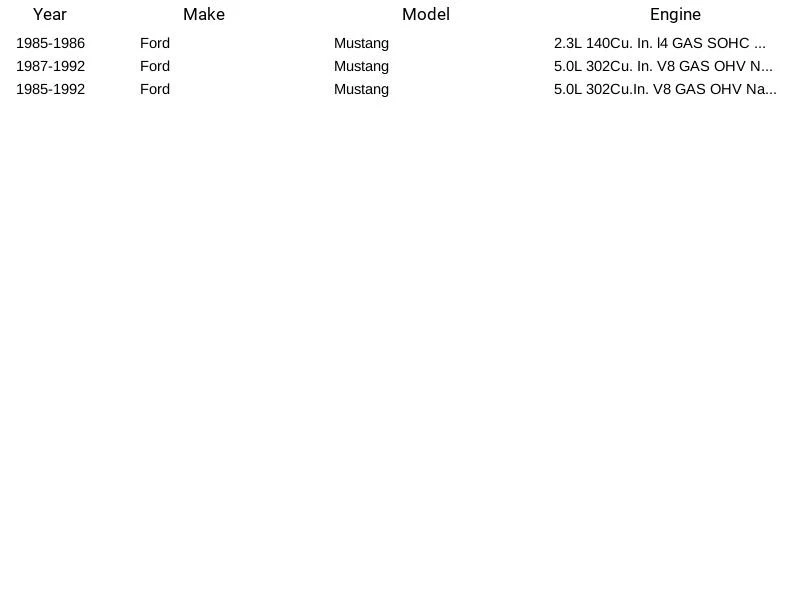 Bomba de combustible eléctrica GMB 525-1110 para Ford Mustang 1986-1992 Foto 4 de 4