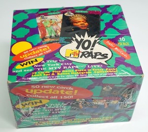 YO! MTV RAPS カードボックス 36パック　未開封 Yo MTV Raps Cards | eBay