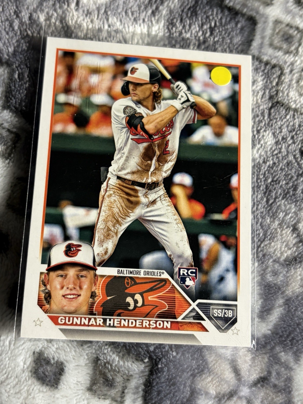 GUNNAR HENDERSON 2023 TOPPS 206 ROOKIE CARD