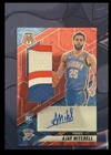New Listing2024-25 Panini Mosaic Rookie Jersey Auto Red Ajay Mitchell Auto Oklahoma City
