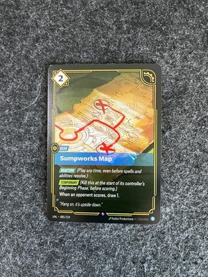 Sumpworks Map 085/219 Rare Unleashed Riftbound Foil NM/M