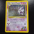 Sabrina's Gengar #14/132 Gym Heroes Holo Rare Unlimited Swirl MP *READ*