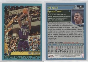 2001-02 Topps Chrome Refractor Ray Allen #25 HOF