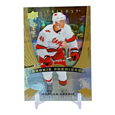 2020-21 Upper Deck Trilogy - Rookie Premieres Morgan Geekie  #58 /999 (RC)