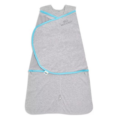 HALO Innovations Sleepsack Swaddle Wrap Ideal Temperature - Heather Gray -