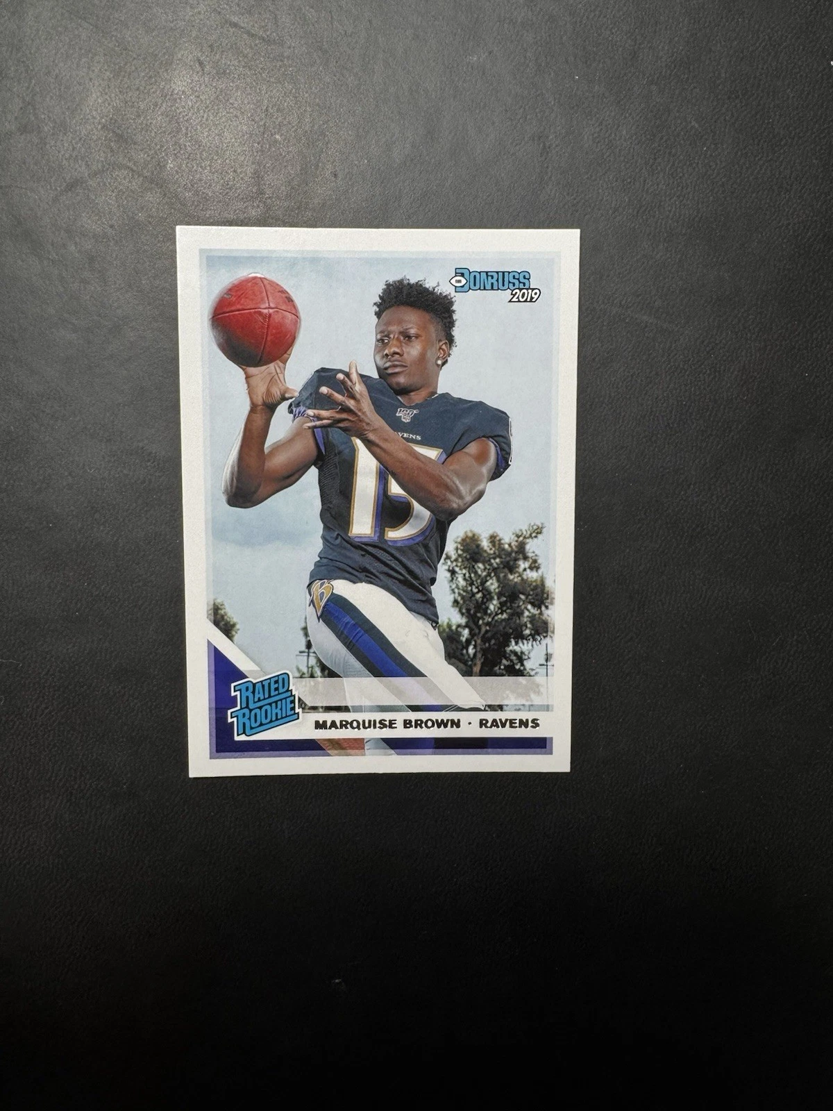 2019 Panini Donruss - Rated Rookie Marquise Brown #312 - Rookie Card (RC)