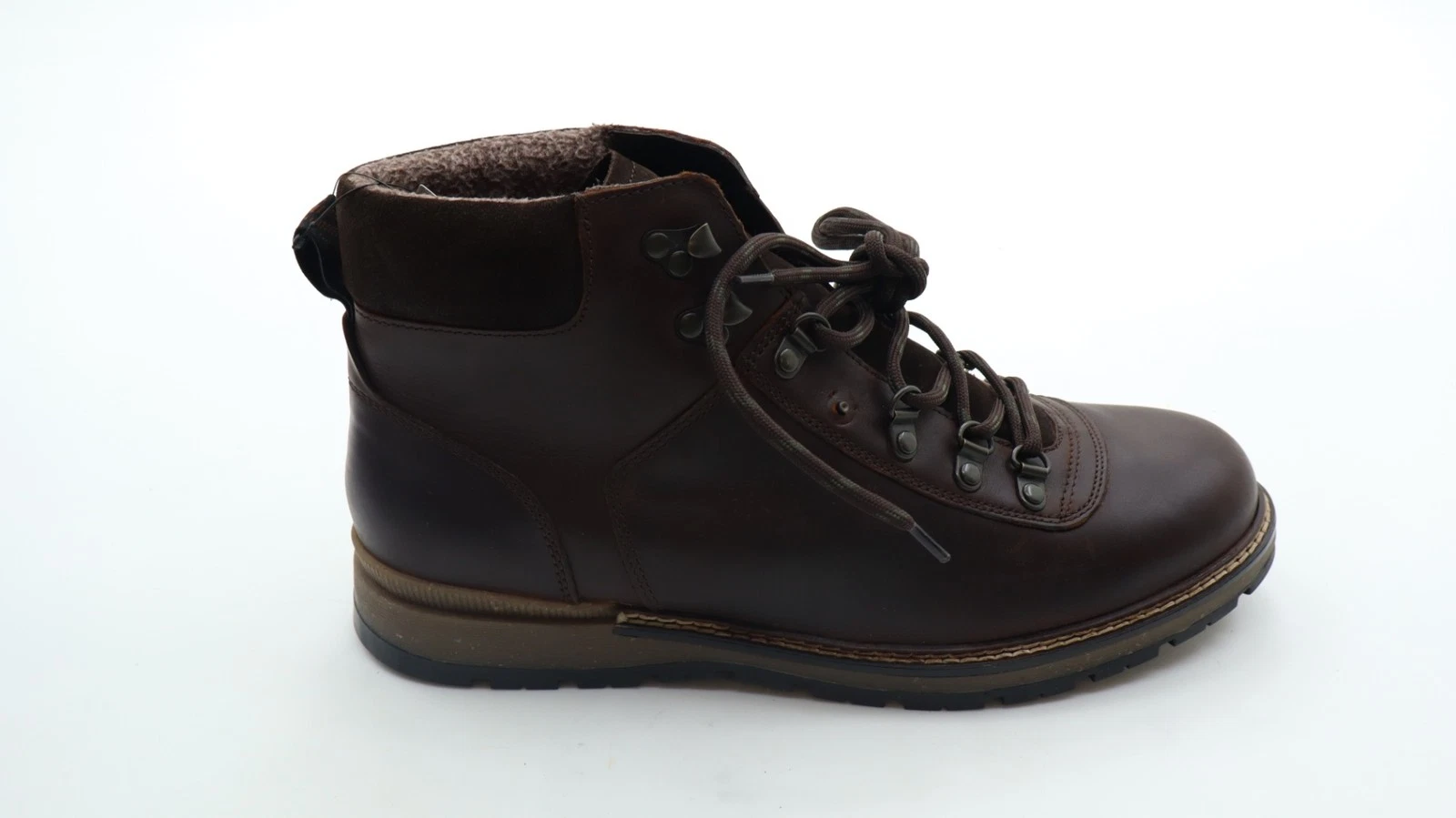 Marks & Spencer Men's Size 9.5 Brown Leather Ankle Hiking Boots
Opens in a new window or tab