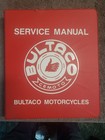 BULTACO Motorcycles Service Manual All Models Since 1969 HDW Ent. Ahrma