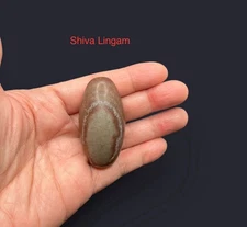 Shiva Lingam  Genuine Stone From India 56g Reiki Aura