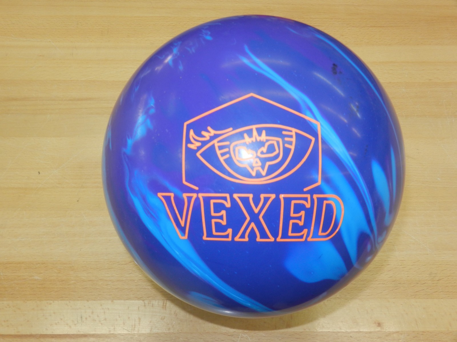 NIB 15# Radical Vexed Bowling Ball 15.3/3-4" Pin/2.90oz TW