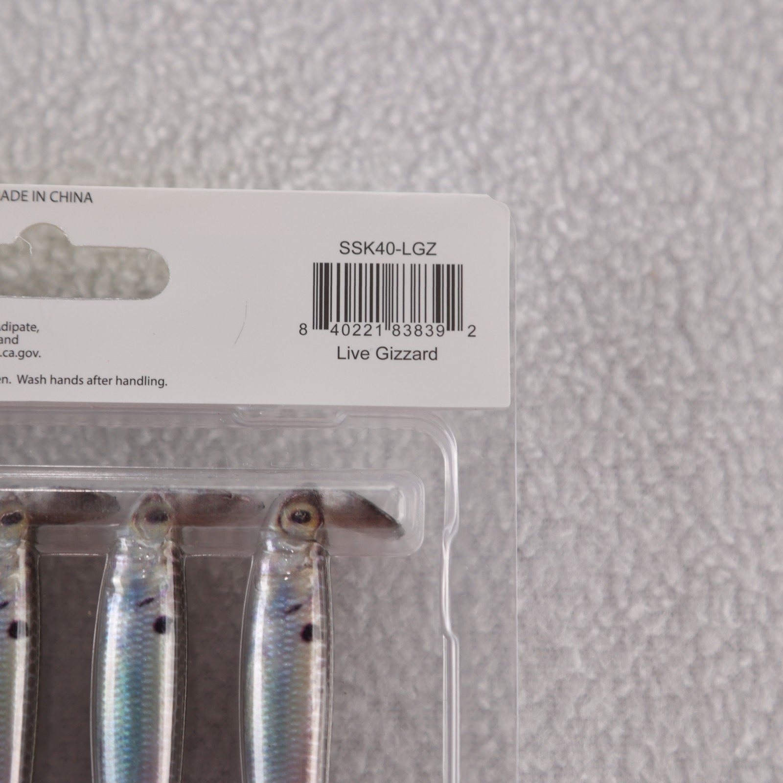 6th Sense Masterclass Strobe 4.0 Shaker Swimbait Live Gizzard 5pk - Image 3