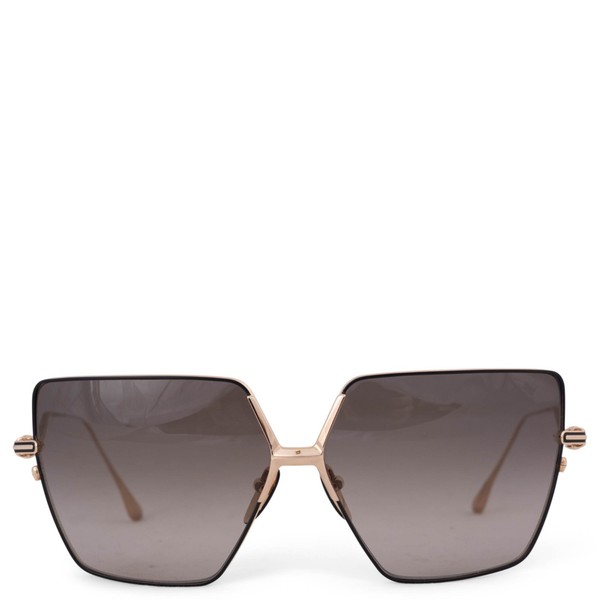 73027 authentische CHROME HEARTS gold Metall STEPHDOGG OVERSIZED Sonnenbrille