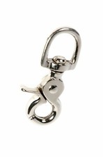 Swivel Snap 5/8" (1) Round Shinny Nickle Finish - Dog & horse Leads Made in USA