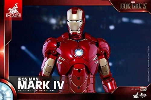 Экшн-фигурка Hot Toys Iron Man2 Mark 4 Shanghai Disneyland ограниченное издание подарок Marvel - Изображение 4 из 4