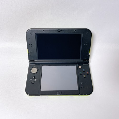 【Dual IPS】New Nintendo 3DS XL LL Lime Black Console Stylus Japan Rank A Tested - Picture 5 of 11