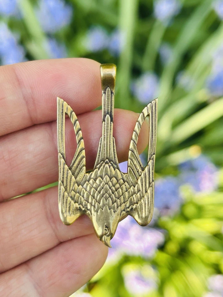 Ukrainian Tryzub , Ukrainian Trident  Pendant , Tryzyb - Изображение 2 из 4