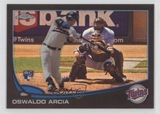 2013 Topps Chrome Update Black Refractor 61/99 Oswaldo Arcia #MB-40 kc3
