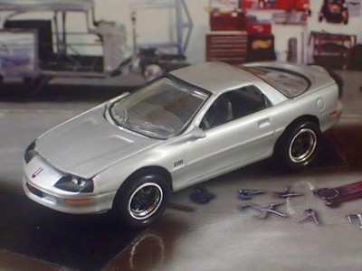 4th Gen 1993–2002 Chevrolet Camaro Z/28 V8 Muscle Car 1/64