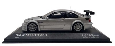 Minichamps Kyosho 1/43 BMW M3 GTR (Silver) LE 3600 Pcs | eBay